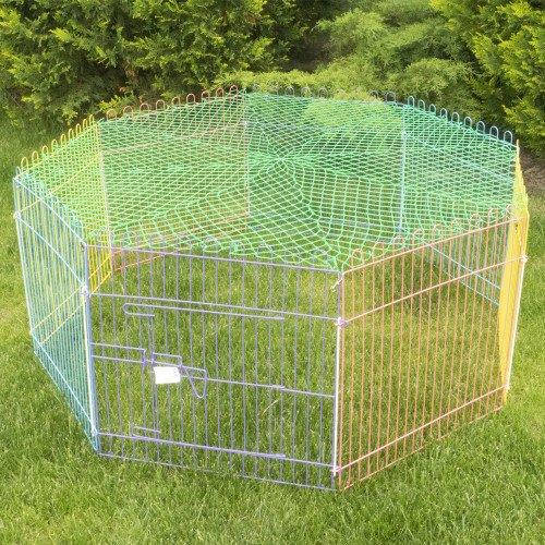 

Клетка-манеж Tesoro 3008 для щенков, металлическая, 8 секций по 62×62 см