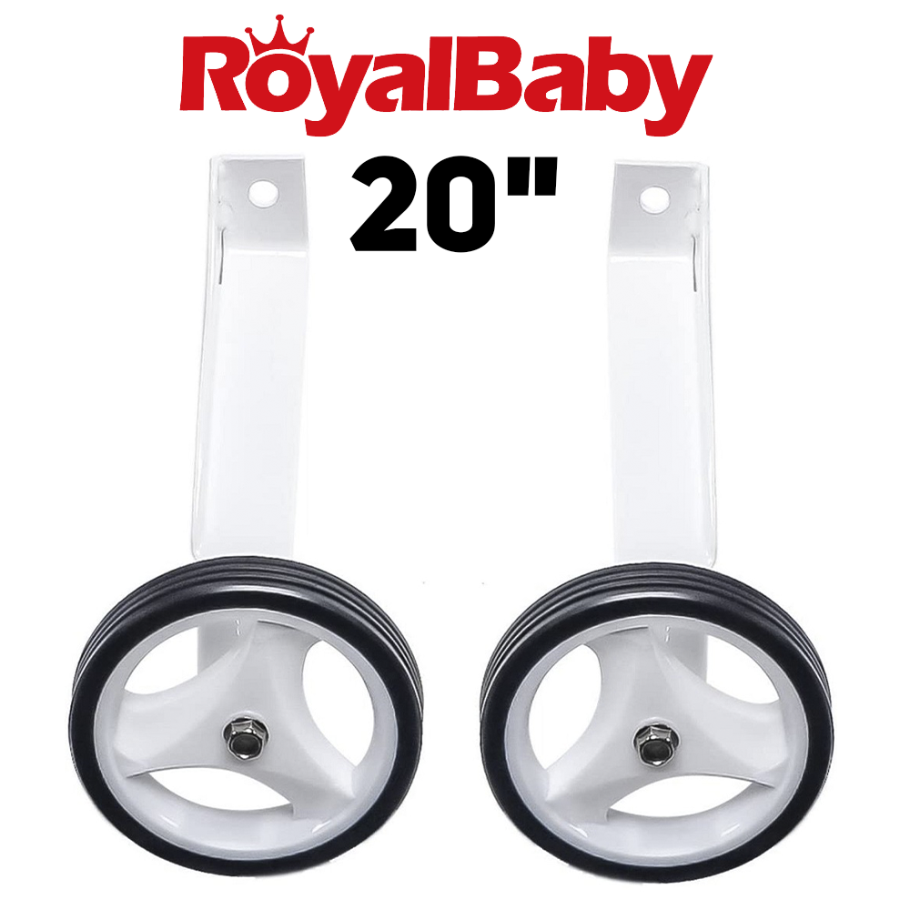 

Боковые колеса для детского велосипеда Royalbaby 20", белые