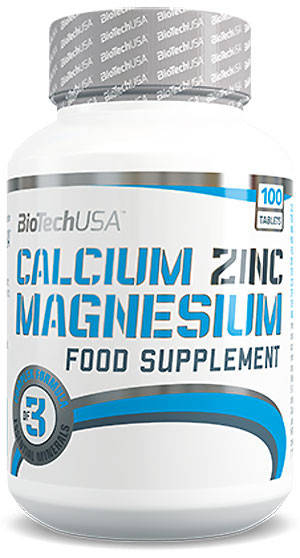 

BioTech Calcium Zinc Magnesium 100 tab