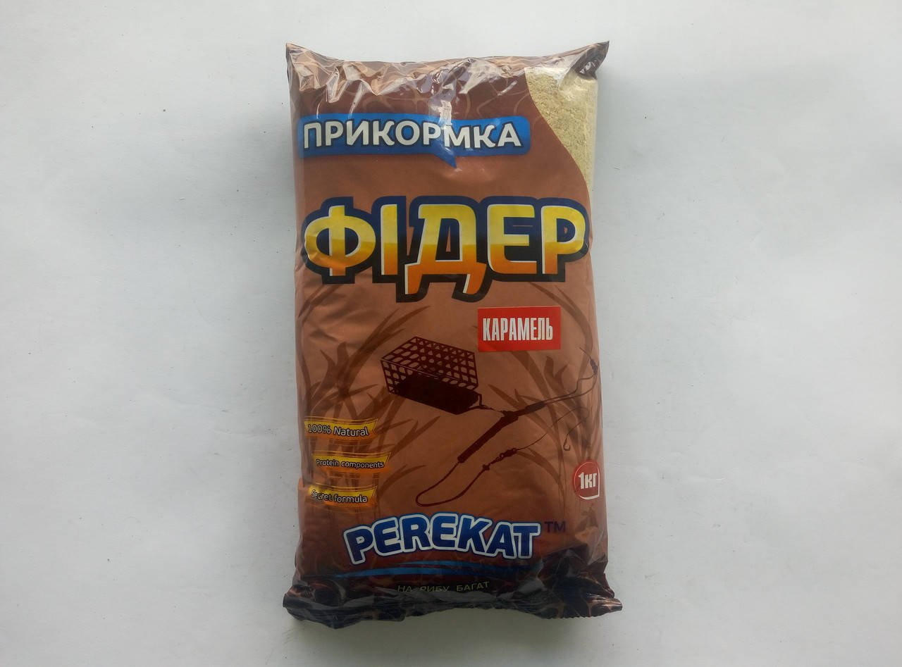 

Прикормка Perekat Фидер Карамель 1кг