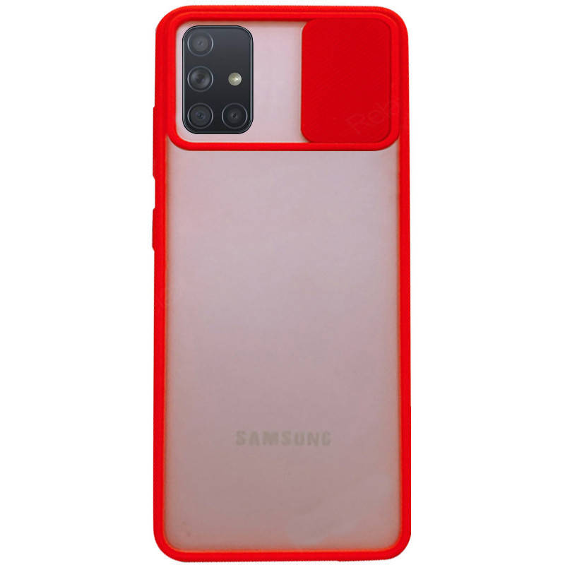 

Чехол Camshield mate TPU со шторкой для камеры для Samsung Galaxy A51, Красный