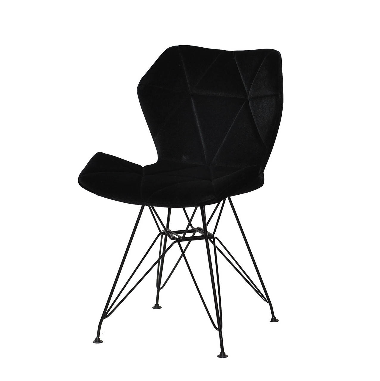 

Стул для дома, кафе, ресторанов Greg BK-ML ткань Vel, черный