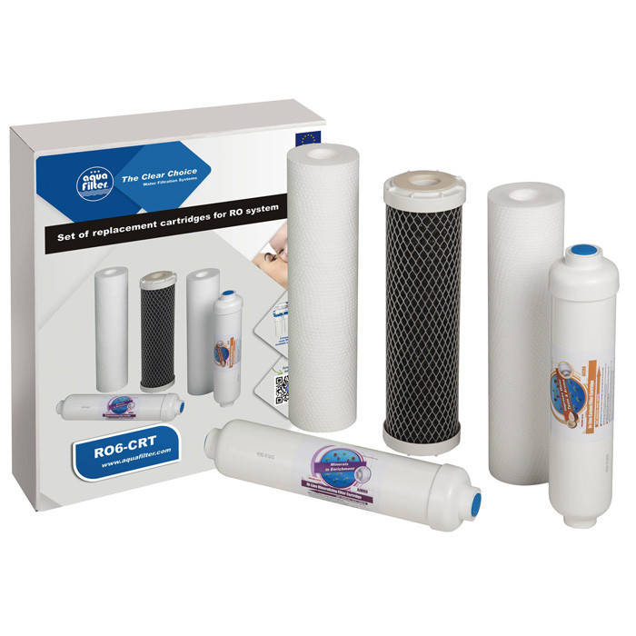 

Комплект картриджей Aquafilter RO6-CRT
