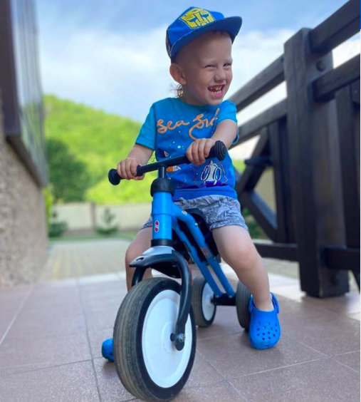 

Детский беговел трехколесный Puky Pukymoto blue, Германия