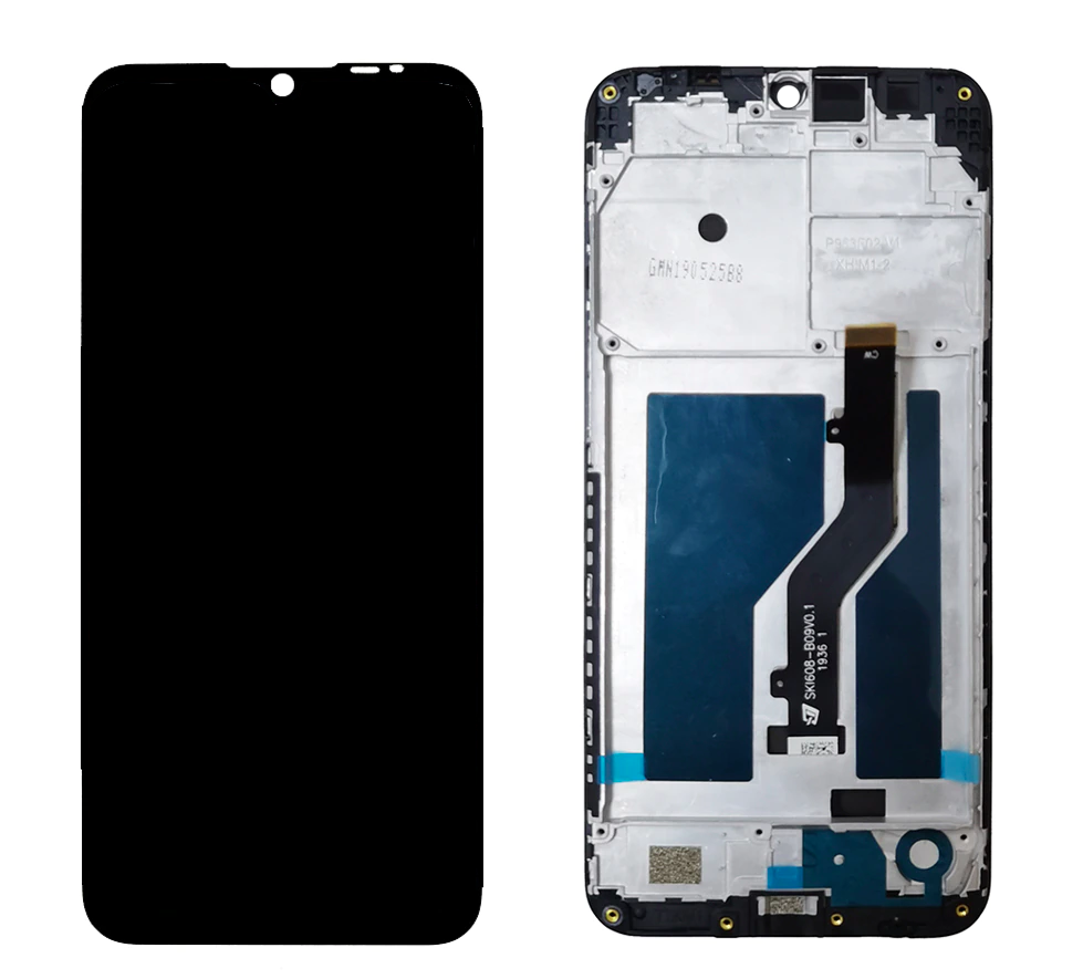 

Дисплей с передней панелью для ZTE Blade A7 (2019) + сенсор Black, Черный