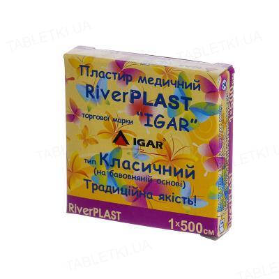 

Пластырь медицинский IGAR RiverPlast Классический (хлопок) 1 х 500, шт