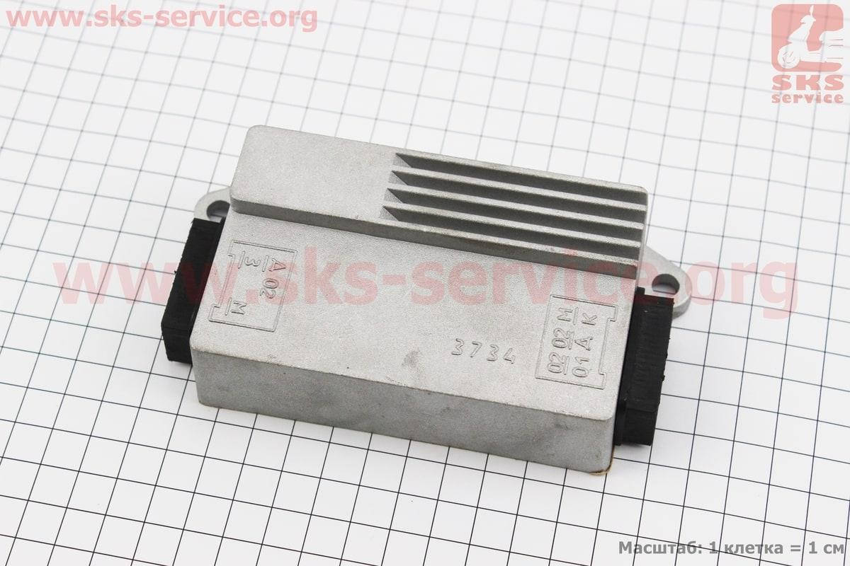 

Коммутатор-стабилизатор (4х6 контактов) 12V на мотоцикл Минск