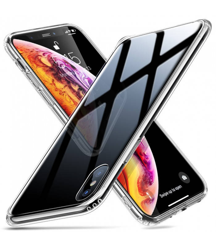 

Чехол ESR для iPhone XS Max Mimic Tempered Glass, Black (4894240071304)