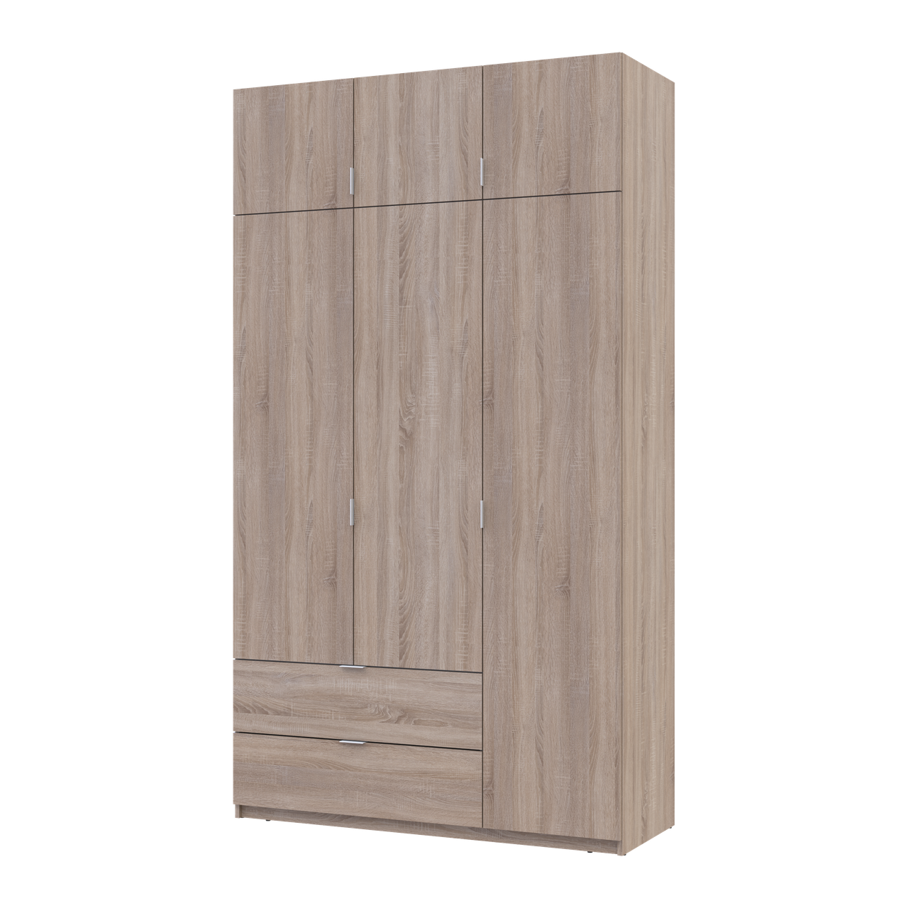 Розпашна Шафа для одягу Doros Лукас Дуб Сонома 3ДСП 135х50х240 (80737803)