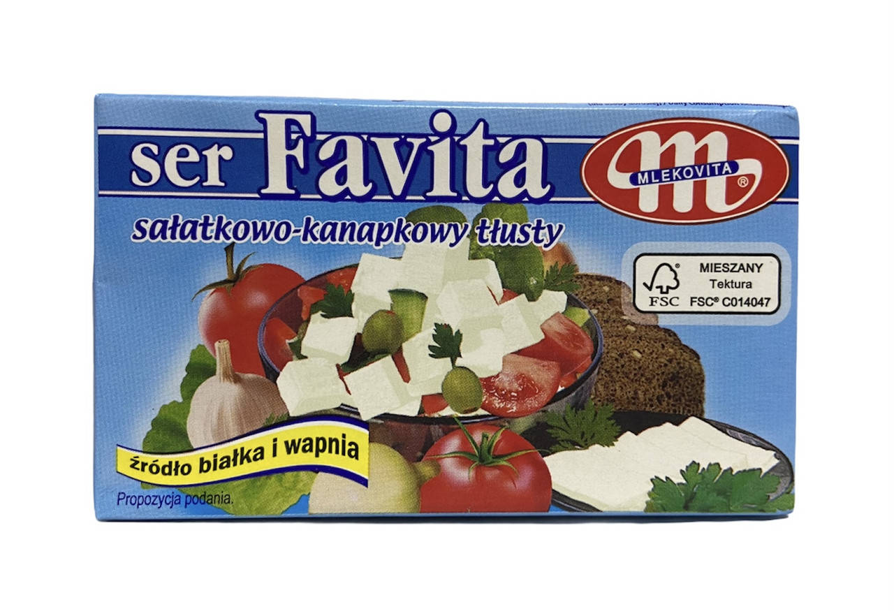 

Сир фета Favita 270 г 5900512700014