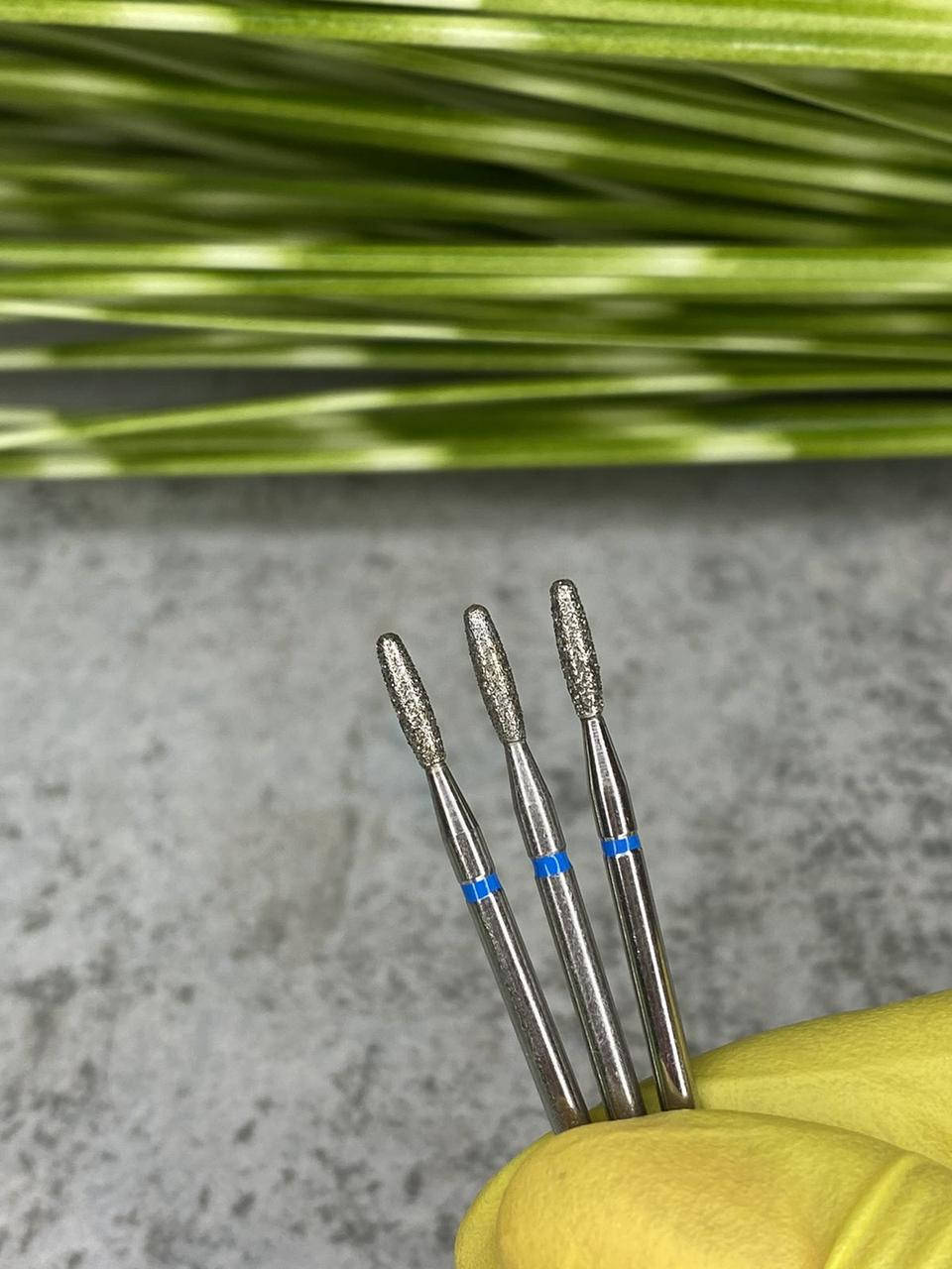 

Алмазная фреза безопасное пламя 021 синее КОРЕЯ, Синий