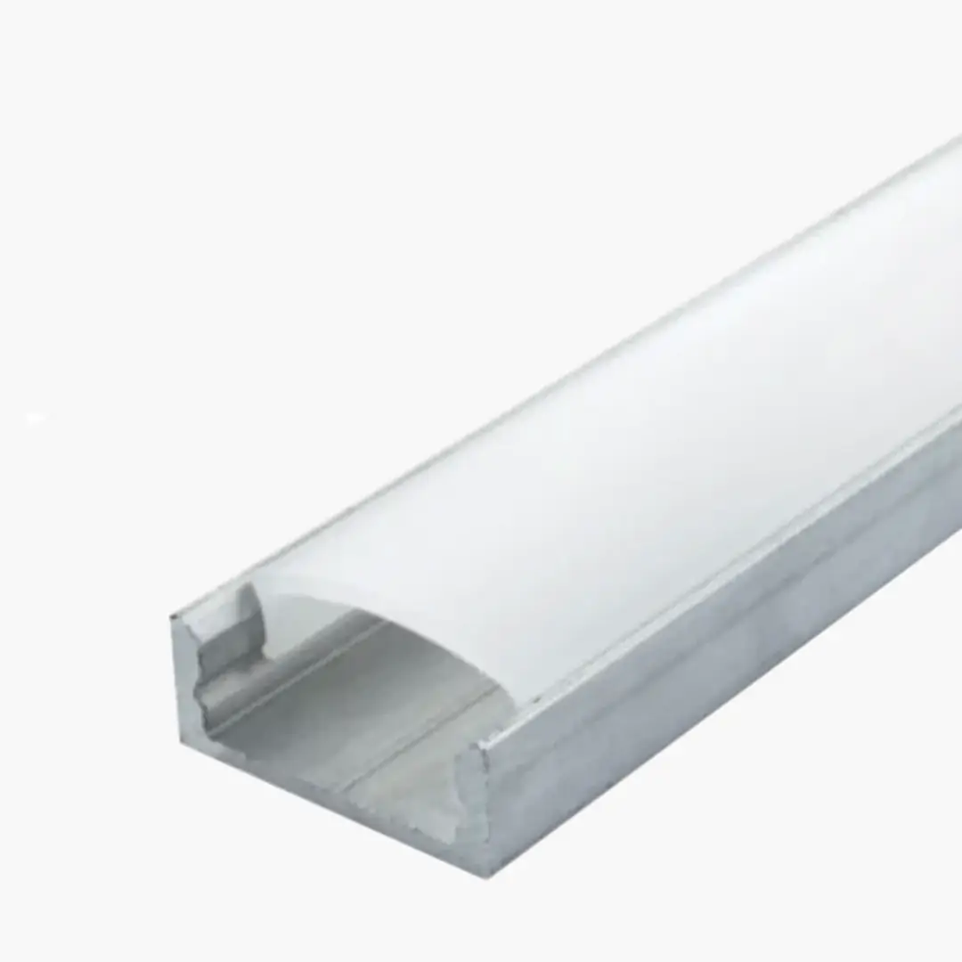 

Комплект Biom профиль накладной алюм. неанод ЛП7 + рассеиватель матовый LP-7 NA +LM-U