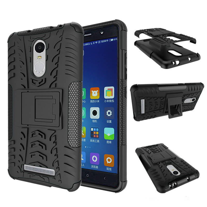 

Чехол Armor для Xiaomi Redmi Note 3 / Note 3 pro Противоударный Бампер черный