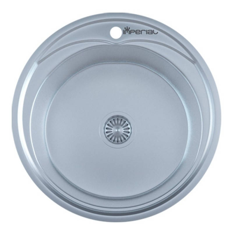 

МОЙКА ИЗ НЕРЖАВЕЮЩЕЙ СТАЛИ IMPERIAL 490 A (0,6ММ) SATIN
