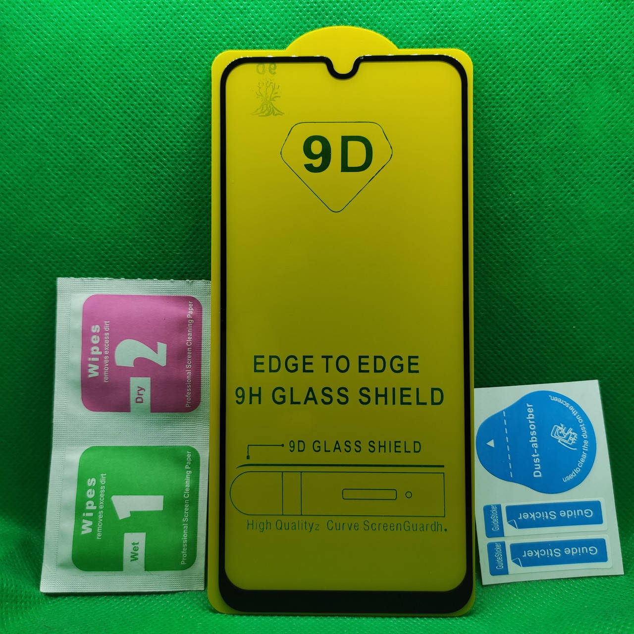 

Защитное стекло для Samsung Galaxy M21 M215 Full Glue 9D 9H на весь экран телефона клей по всей поверхности, Черный