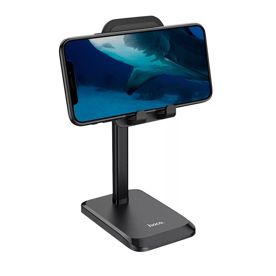 

Подставка для телефона и планшета HOCO Stable telescopic Цвет: Черный.