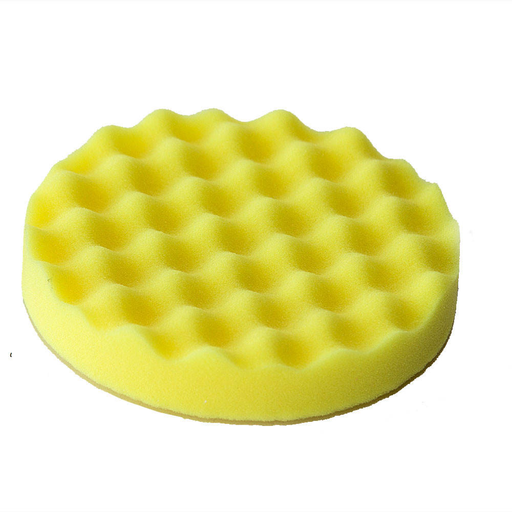 

Круг полировальный 150x25мм волнистый желтый WavePolish полумягкий на липучке