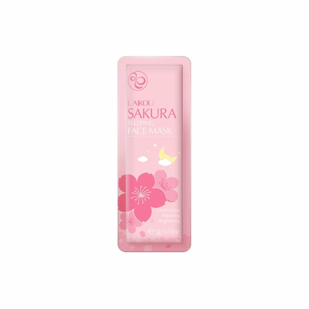 

Маска для лица с экстрактом сакуры Laikou Sakura Sleeping Face Mask