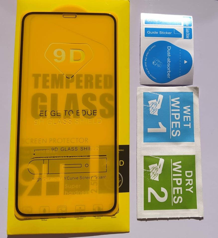 

Защитное стекло iPhone XS Max/11 Pro Max (Full Glue 9D), Черный