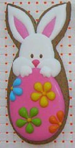 

Вырубка для пряника Кролик с яйцом