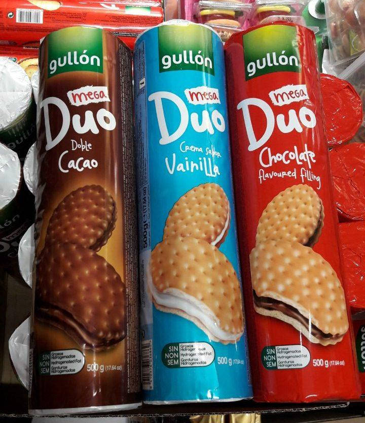 

Печиво GULLON mega DUO 500гр.