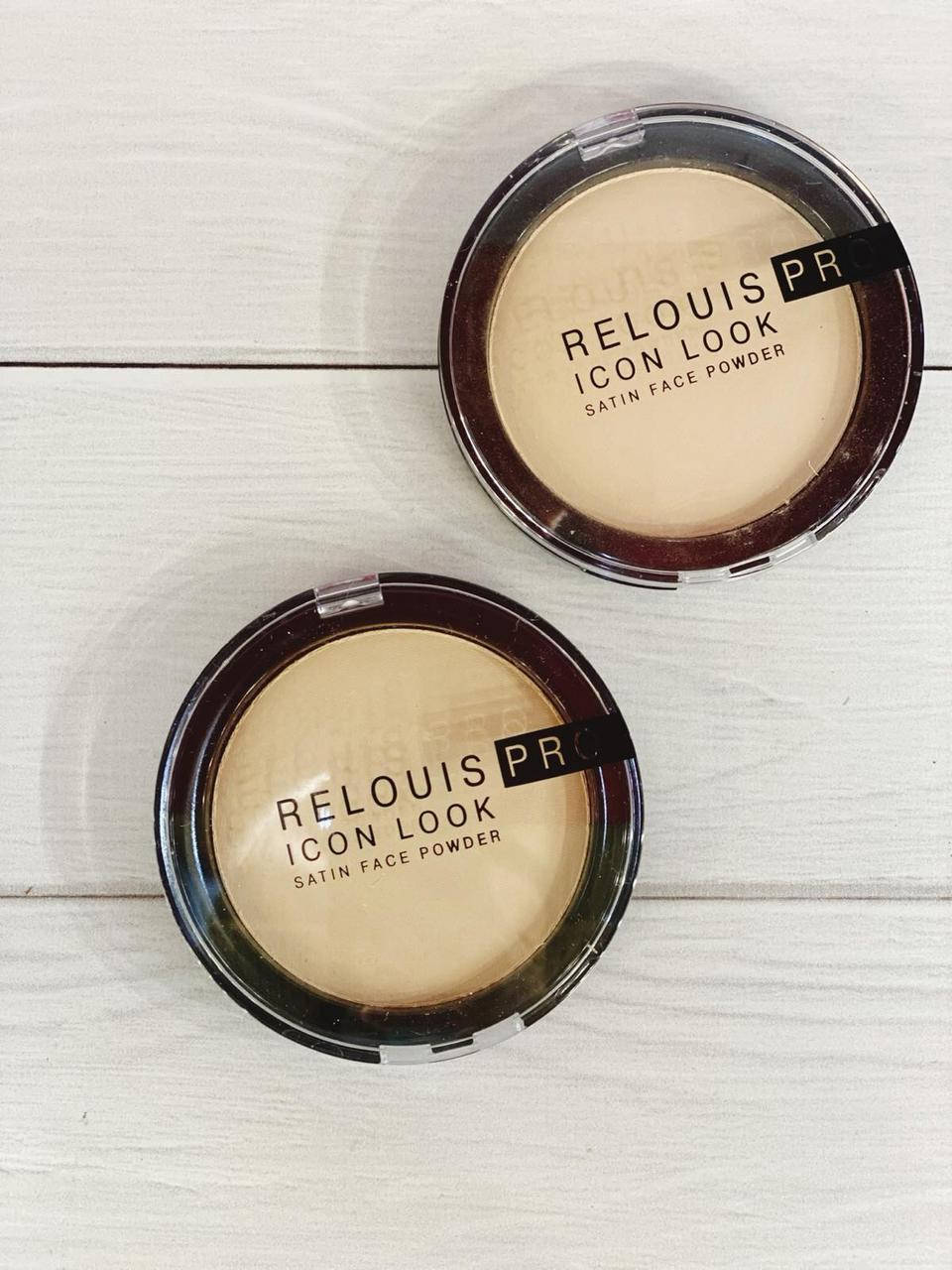 

Пудра для лица сатиновая Relouis Pro Icon Look Satin Face Powder