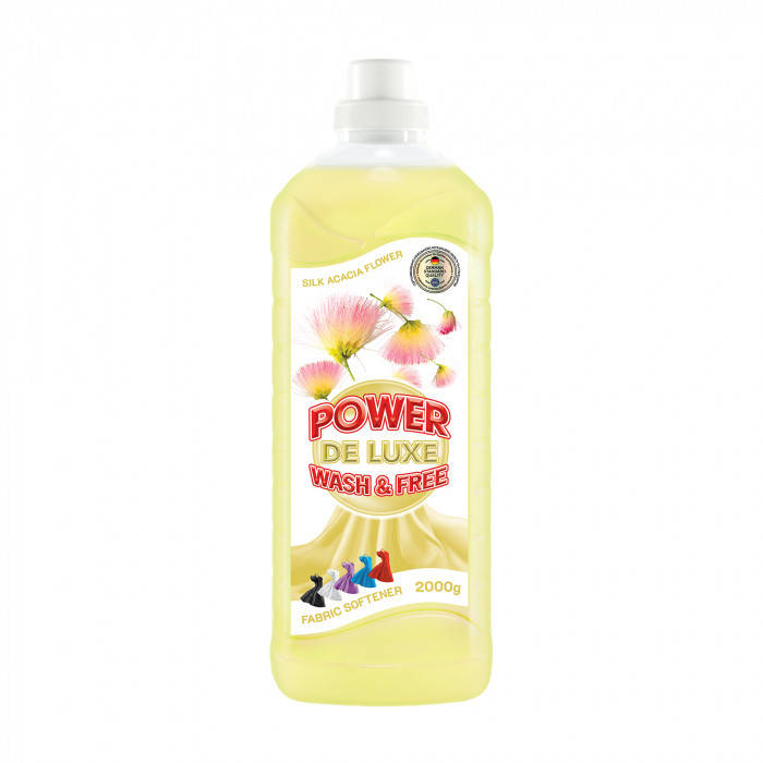 

Power Wash DE LUXE Конц. пом`якшувач Цвіт акації 2л 722669