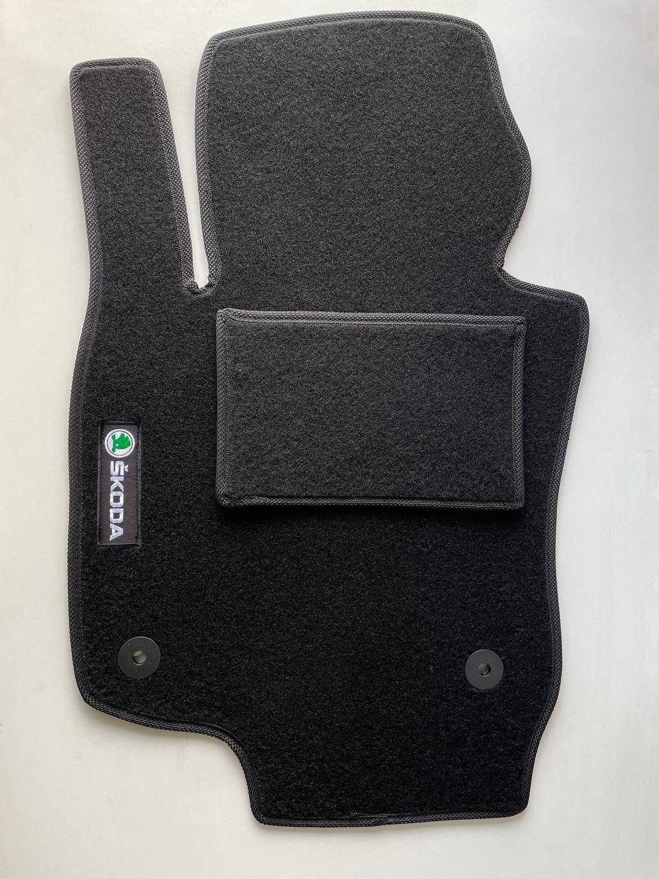 

Текстильные ( ворсовые ) коврики в салон Skoda Octavia A 5 2005-2013, Черный