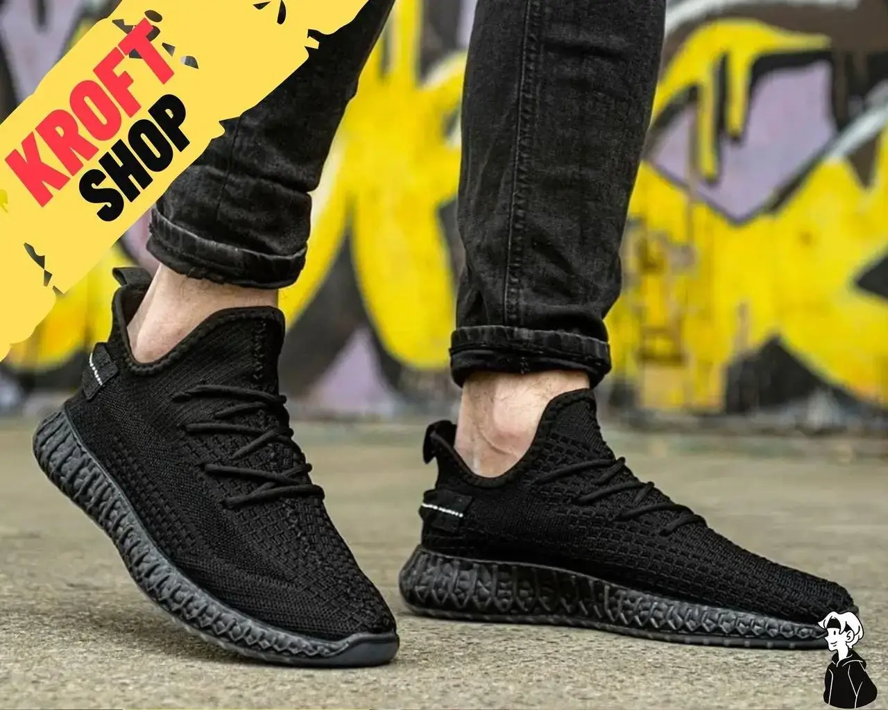 

Мужские кроссовки черные в стиле Adidas izzy мужская обувь изики Размеры 42, Черный