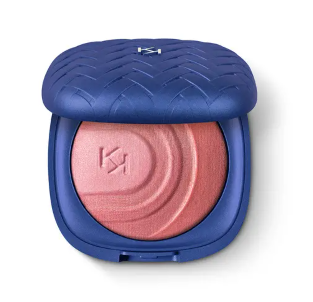 

Запеченные румяна Dolce Diva Baked Blush Trio Kiko (02 Better Coral)