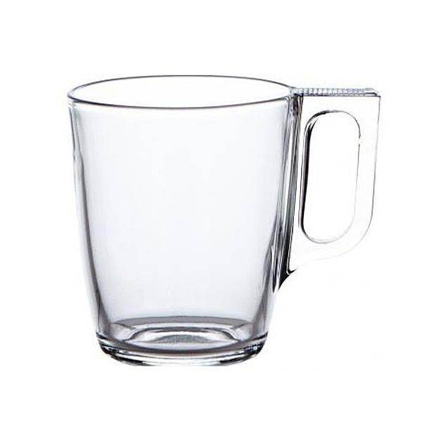 

Кружка 320 мл прозрачная "Nuevo"