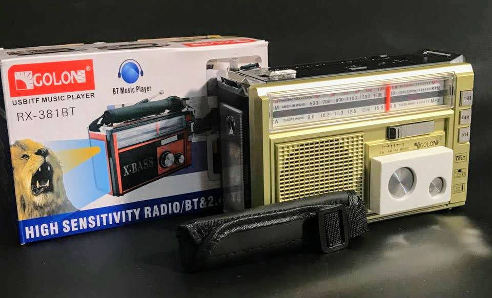 

Радиоприемник Golon RX-382BT