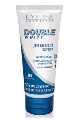 

Крем для лица дневной 3в1 Отбеливающий 75 мл. Eveline Double White Эвелин