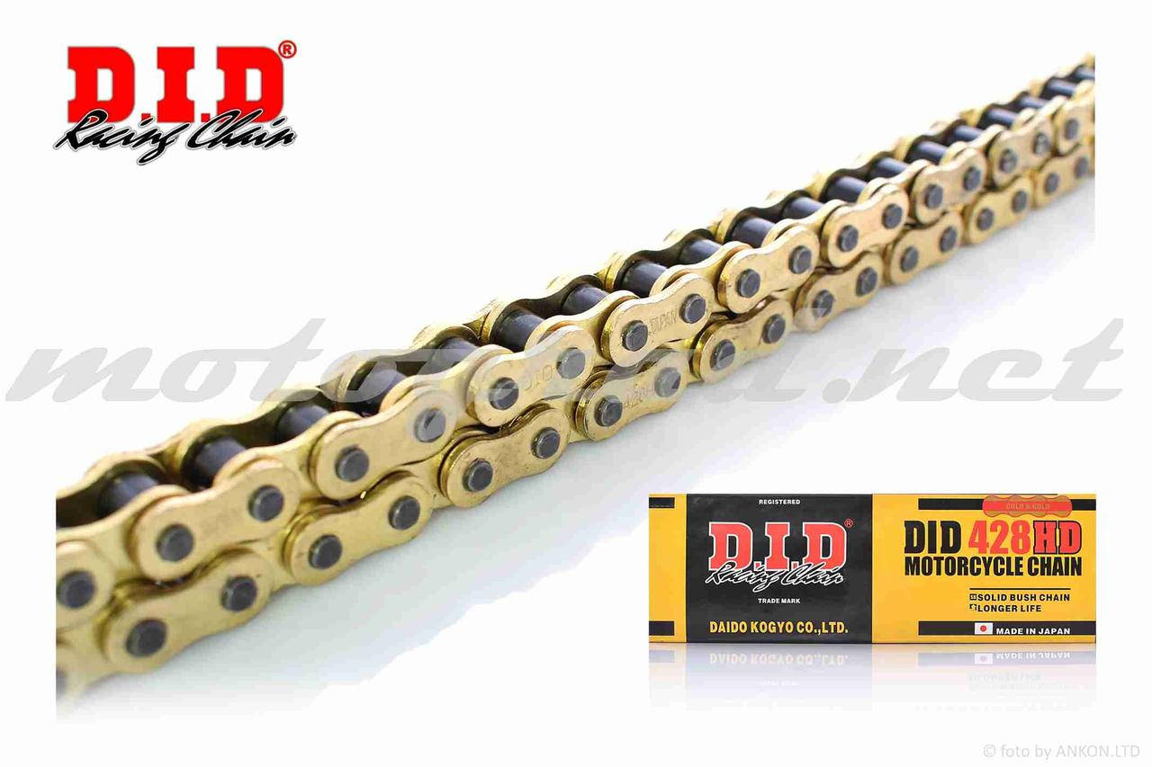 

Цепь трансмиссии 428HD-128L усиленная #GOLD DID