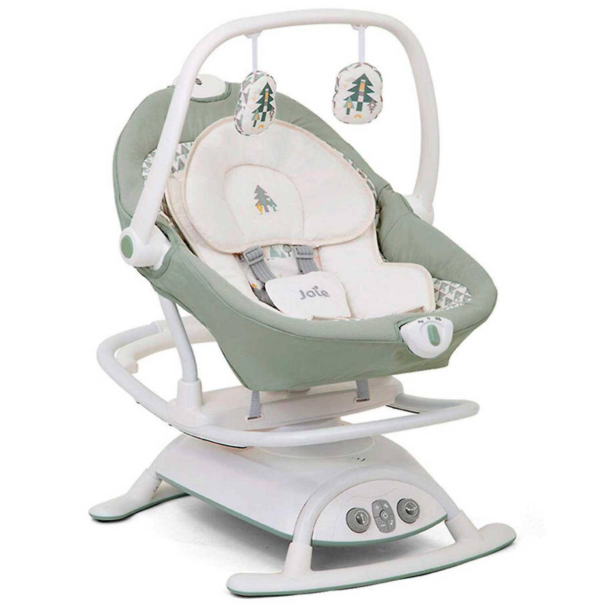 

Укачивающий центр Joie Sansa 2 в 1 Wild Island