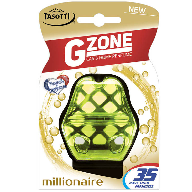 

Ароматизатор гелевый на дефлектор (обдув) Tasotti G-Zone Millionaire (Миллионер) 10ml