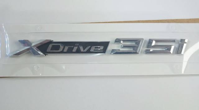 

Шильдик надпись X drive 35i