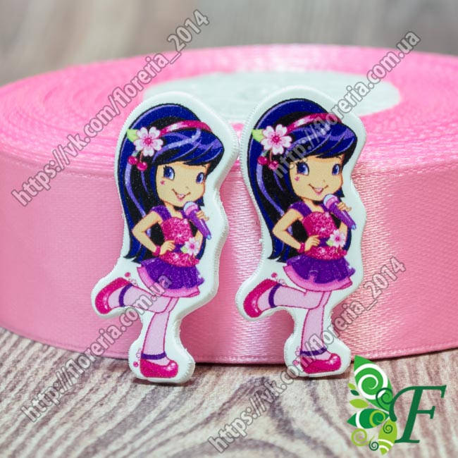 

Кабошон Серединка Шарлотта Земляничка Черри Сб-19, Разные цвета