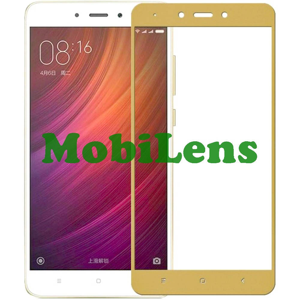 

Xiaomi Redmi 4X, MAG138, MAE136 Защитное стекло золотистое, Золотистый