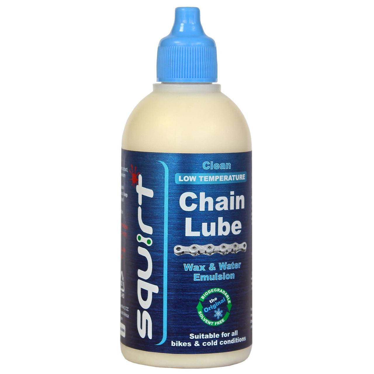 

Восковая cмазка для цепи Squirt Low Temp, Низкотемпературная, 120 ml