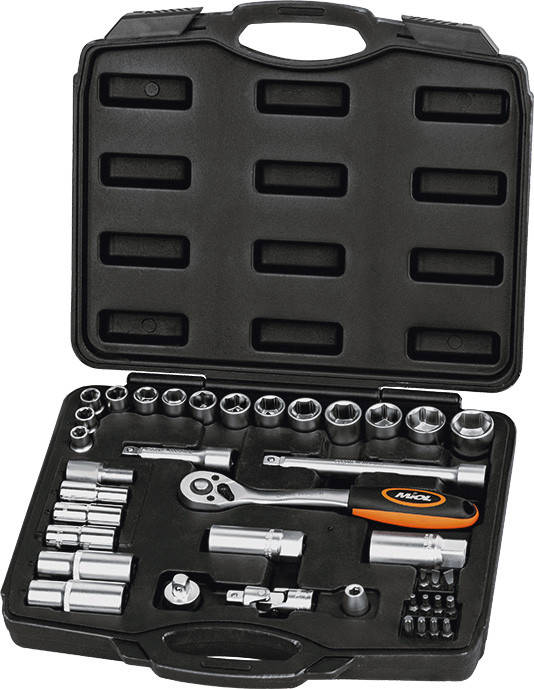 

Набор инструментов 39 предметов Miol 58-185