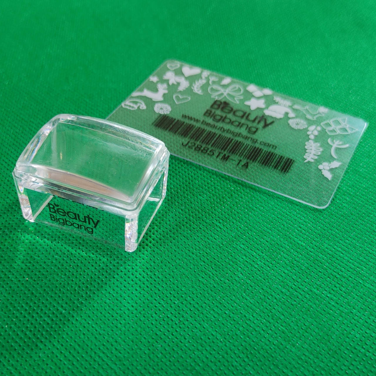 

Штамп и скребок для стемпинга Прямоугольный