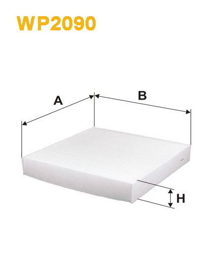

Фильтр салонный WIX WP2090 (K1322)