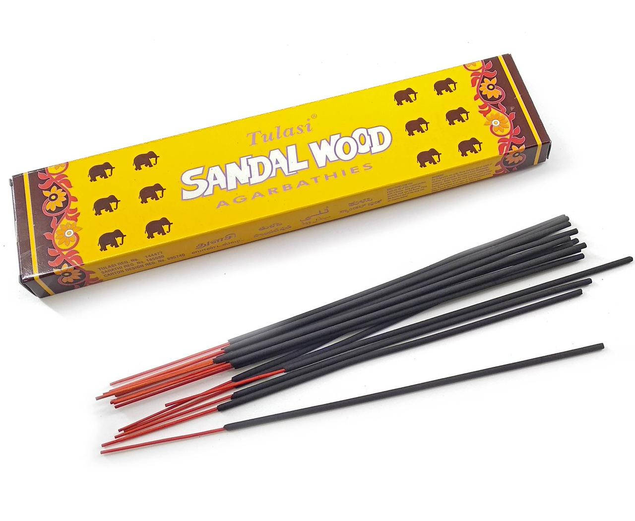 

Sandal Wood (Сандаловое Дерево)(20 г.)(Tulasi) (12/уп) плоская пачка
