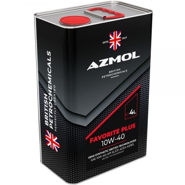 

Масло моторное полусинтетическое AZMOL Favorite Plus 10w40 4л 169827