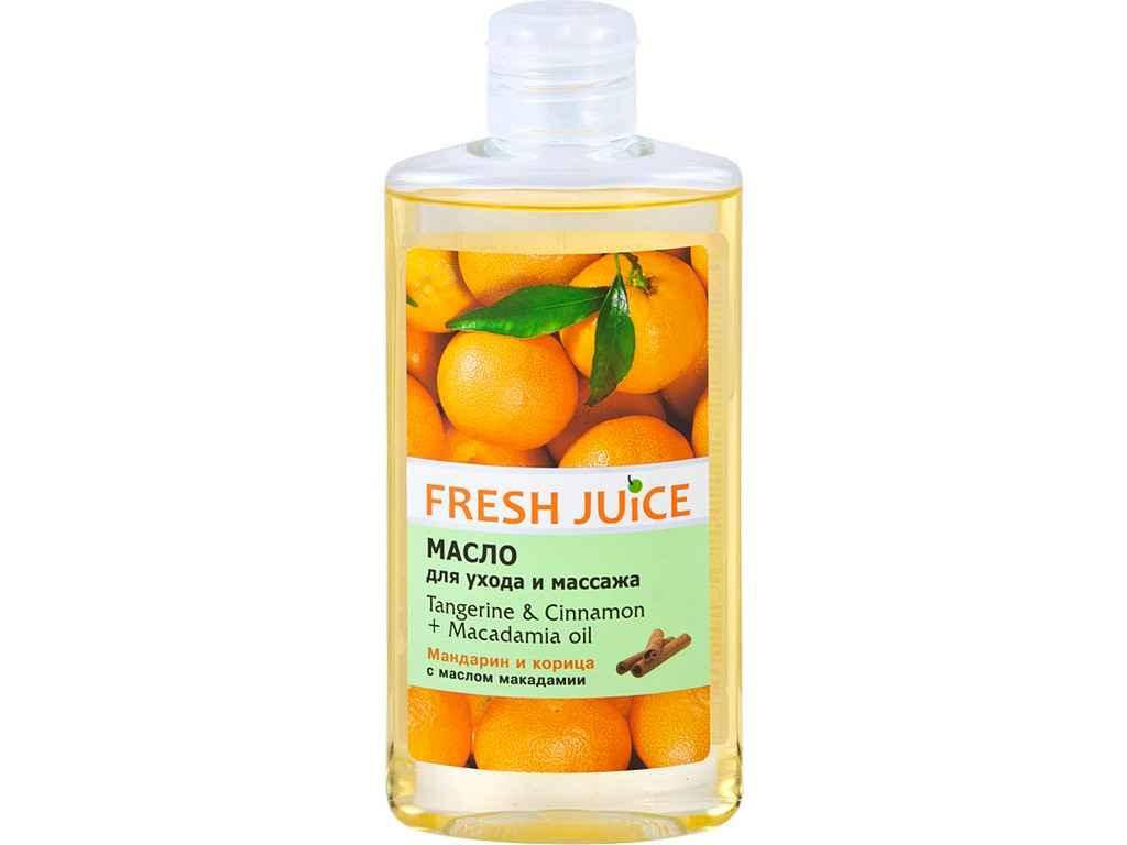 

Олія для догляду та масажу тіла Tangerine Cinnamon Macadamia oil 150мл ТМ Fr