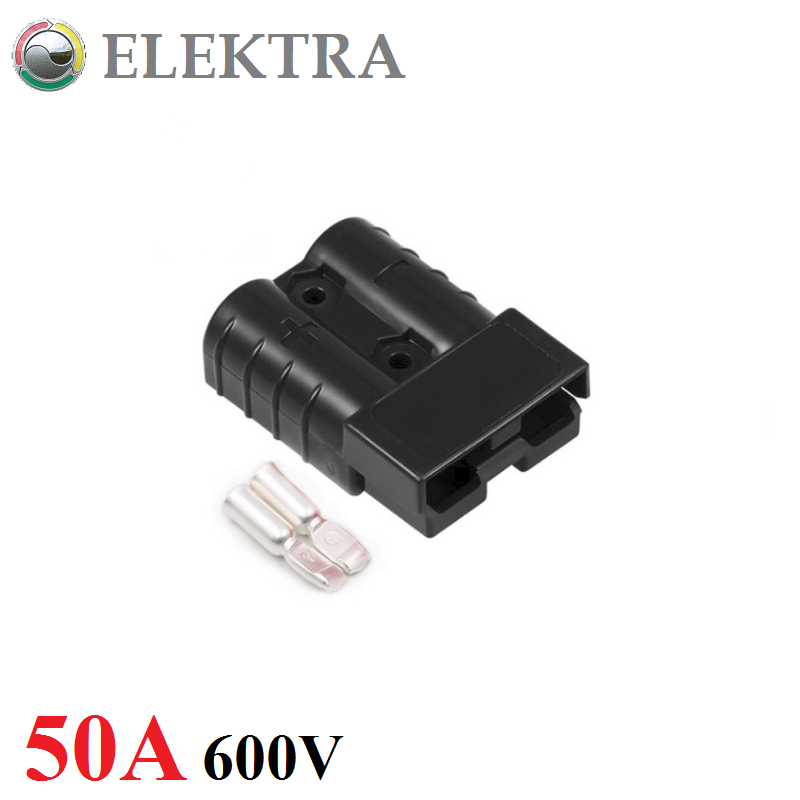 

Разъем силовой Anderson SB50, (биполярный) 50A/600V