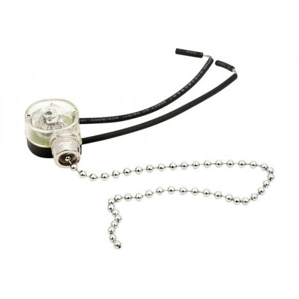 

МЕБЕЛЬНЫЙ ВЫКЛЮЧАТЕЛЬ с цепочкой GIFF 3A 250V никель