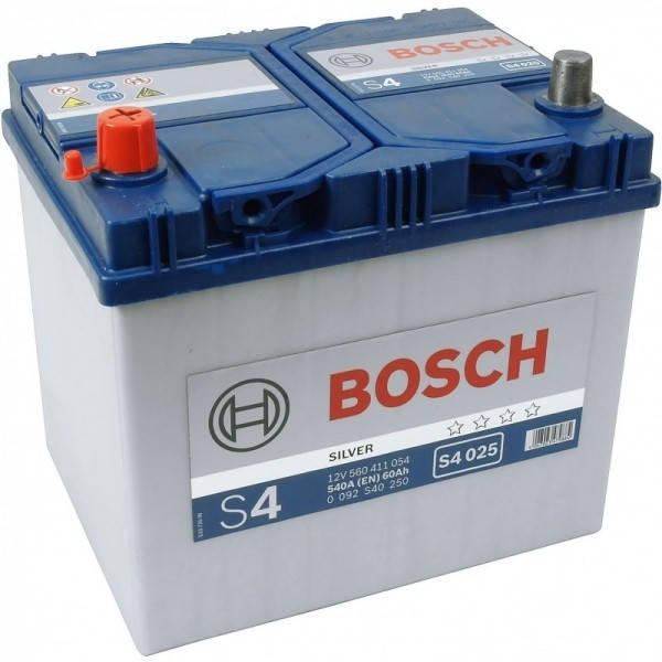 

Аккумулятор автомобильный Bosch 6СТ-60 S4 Silver (S40 250)