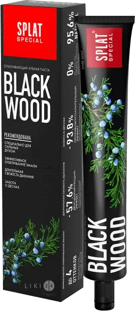 

Зубная паста Splat Special Blackwood, 75 мл
